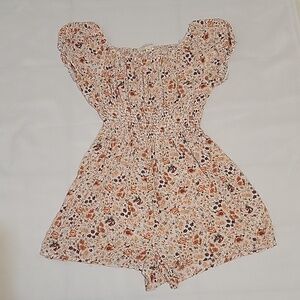 No Comment Floral Romper, Women’s Size M